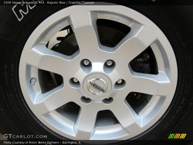 Majestic Blue / Graphite/Titanium 2006 Nissan Armada SE 4x4