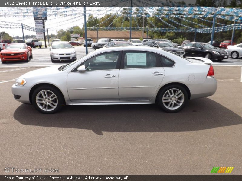 Silver Ice Metallic / Ebony 2012 Chevrolet Impala LTZ