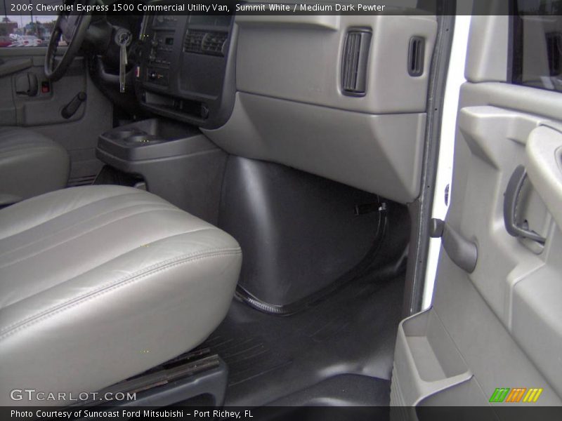 Summit White / Medium Dark Pewter 2006 Chevrolet Express 1500 Commercial Utility Van