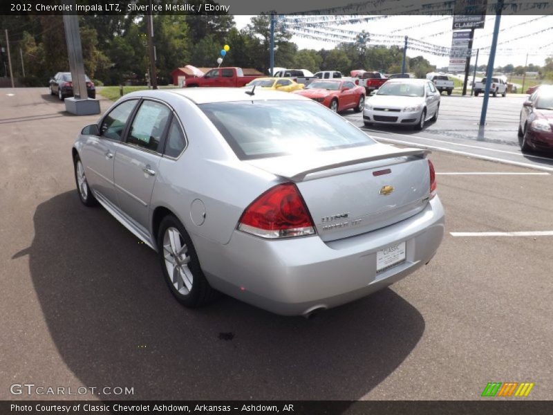 Silver Ice Metallic / Ebony 2012 Chevrolet Impala LTZ