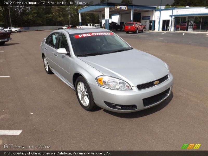 Silver Ice Metallic / Ebony 2012 Chevrolet Impala LTZ
