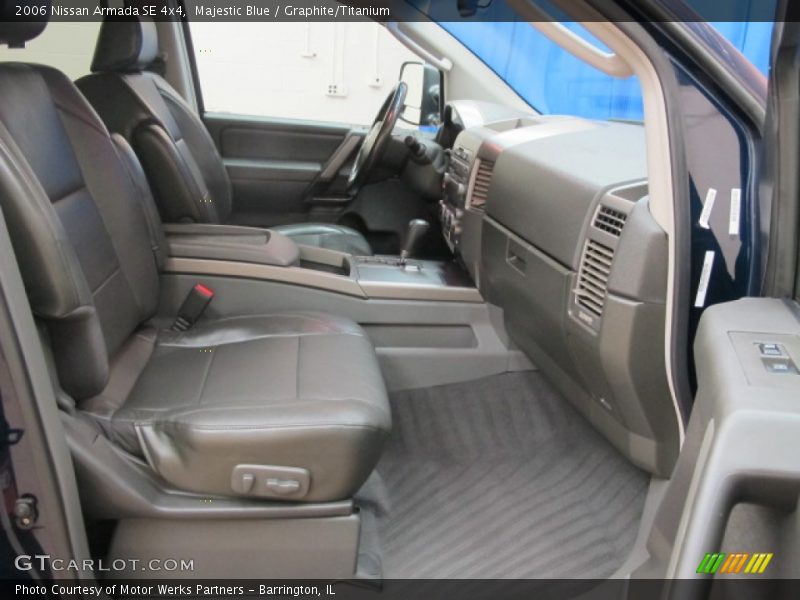 Majestic Blue / Graphite/Titanium 2006 Nissan Armada SE 4x4