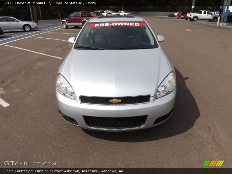Silver Ice Metallic / Ebony 2012 Chevrolet Impala LTZ