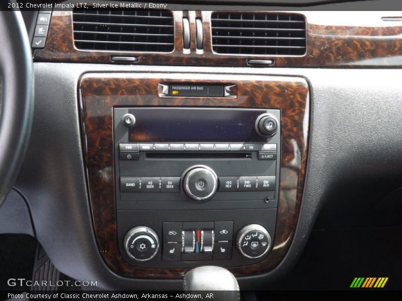 Silver Ice Metallic / Ebony 2012 Chevrolet Impala LTZ