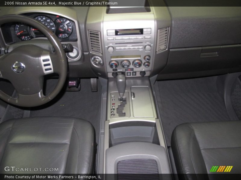 Majestic Blue / Graphite/Titanium 2006 Nissan Armada SE 4x4