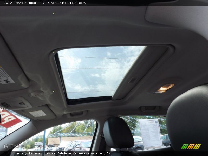 Silver Ice Metallic / Ebony 2012 Chevrolet Impala LTZ