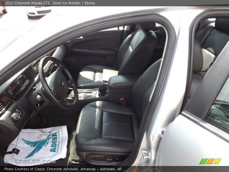 Silver Ice Metallic / Ebony 2012 Chevrolet Impala LTZ
