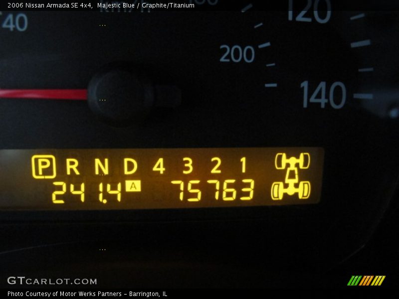 Majestic Blue / Graphite/Titanium 2006 Nissan Armada SE 4x4
