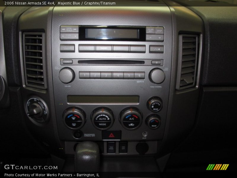 Majestic Blue / Graphite/Titanium 2006 Nissan Armada SE 4x4