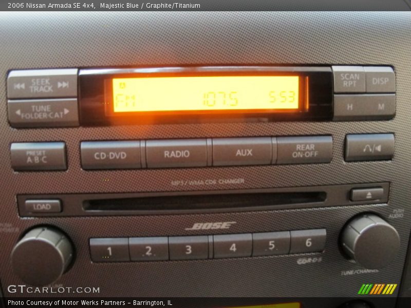 Majestic Blue / Graphite/Titanium 2006 Nissan Armada SE 4x4