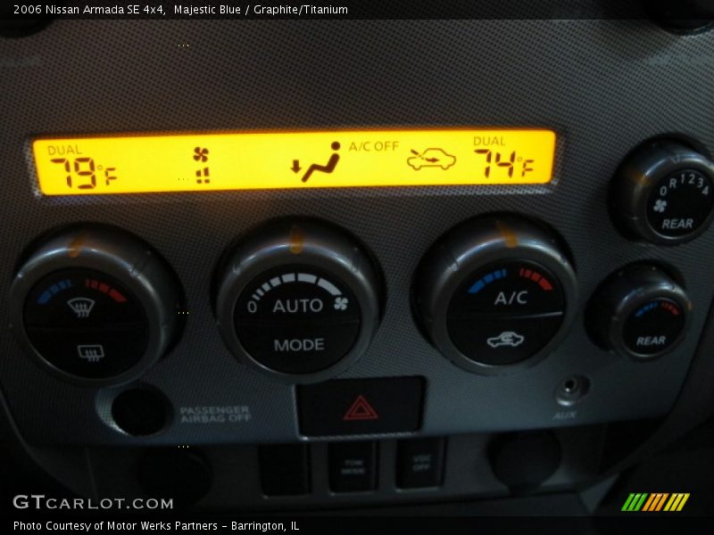 Majestic Blue / Graphite/Titanium 2006 Nissan Armada SE 4x4