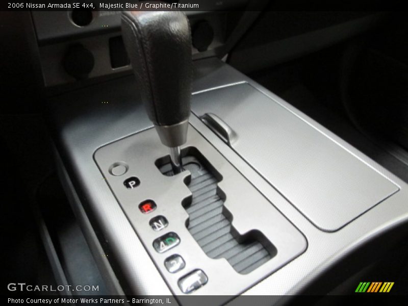 Majestic Blue / Graphite/Titanium 2006 Nissan Armada SE 4x4