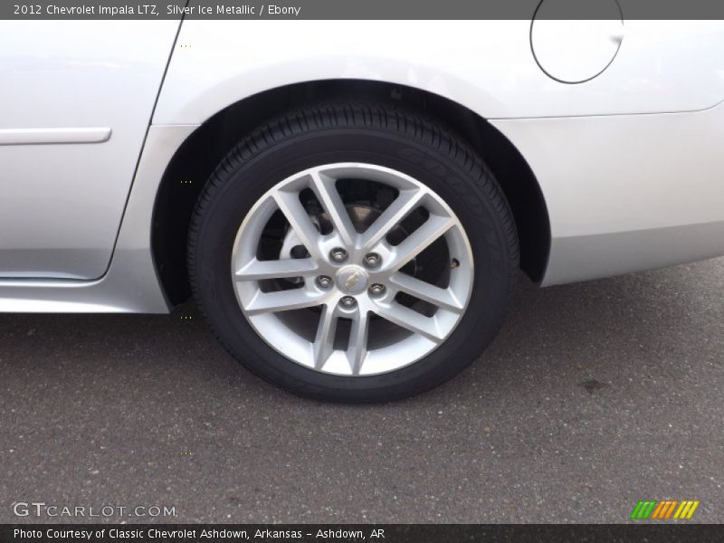 Silver Ice Metallic / Ebony 2012 Chevrolet Impala LTZ