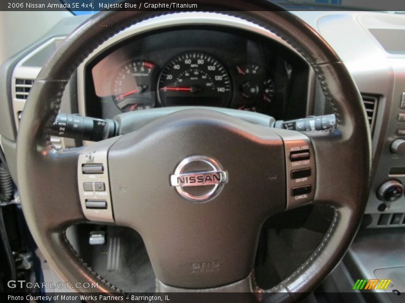 Majestic Blue / Graphite/Titanium 2006 Nissan Armada SE 4x4