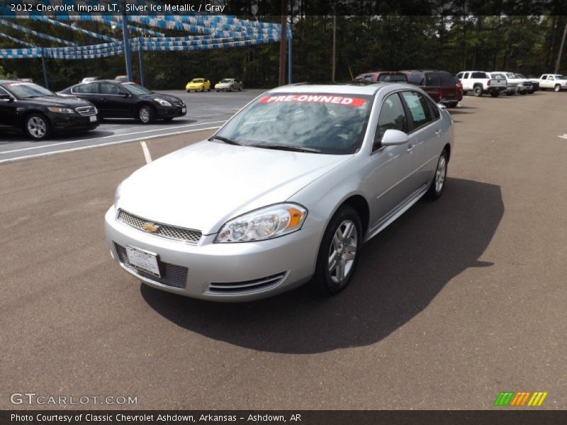 Silver Ice Metallic / Gray 2012 Chevrolet Impala LT