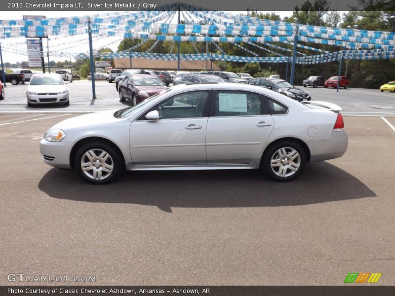 Silver Ice Metallic / Gray 2012 Chevrolet Impala LT