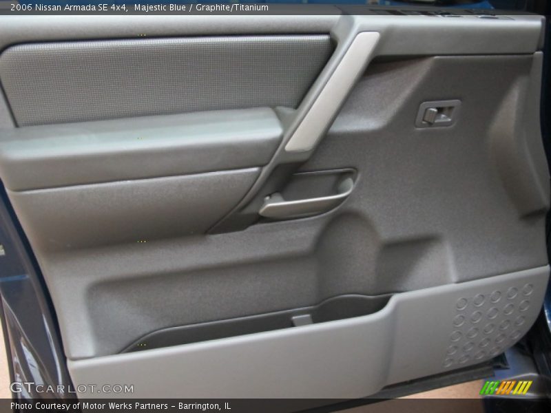 Majestic Blue / Graphite/Titanium 2006 Nissan Armada SE 4x4