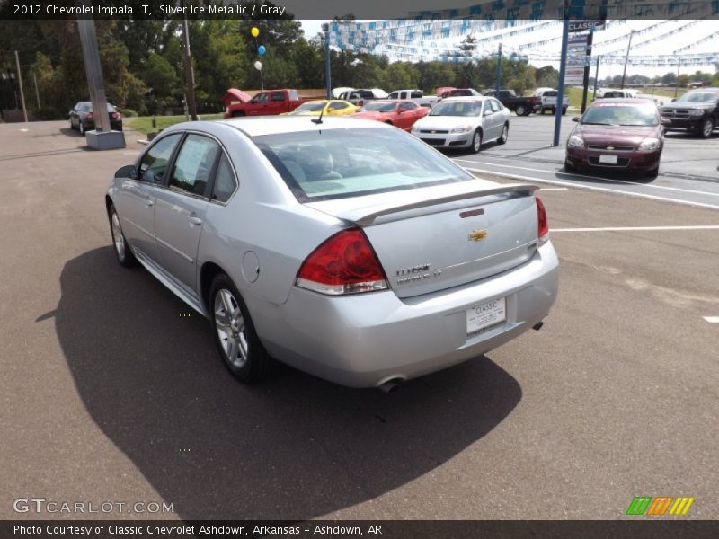 Silver Ice Metallic / Gray 2012 Chevrolet Impala LT
