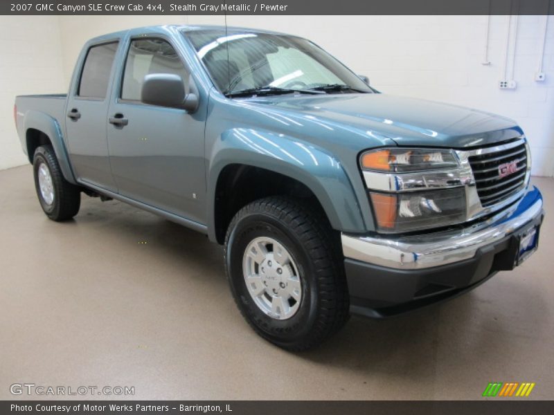 Stealth Gray Metallic / Pewter 2007 GMC Canyon SLE Crew Cab 4x4