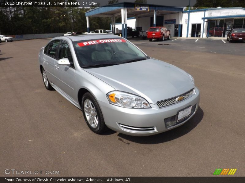 Silver Ice Metallic / Gray 2012 Chevrolet Impala LT