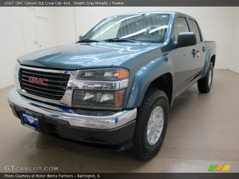 Stealth Gray Metallic / Pewter 2007 GMC Canyon SLE Crew Cab 4x4