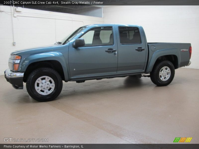 Stealth Gray Metallic / Pewter 2007 GMC Canyon SLE Crew Cab 4x4