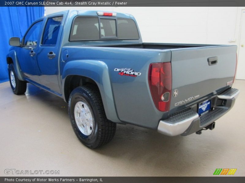 Stealth Gray Metallic / Pewter 2007 GMC Canyon SLE Crew Cab 4x4
