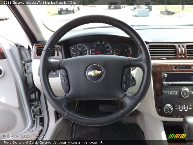 Silver Ice Metallic / Gray 2012 Chevrolet Impala LT