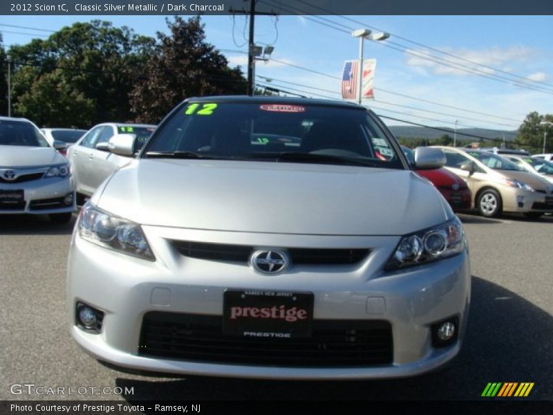 Classic Silver Metallic / Dark Charcoal 2012 Scion tC