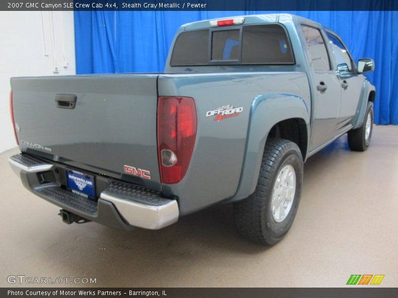 Stealth Gray Metallic / Pewter 2007 GMC Canyon SLE Crew Cab 4x4