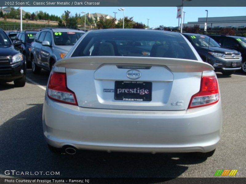 Classic Silver Metallic / Dark Charcoal 2012 Scion tC