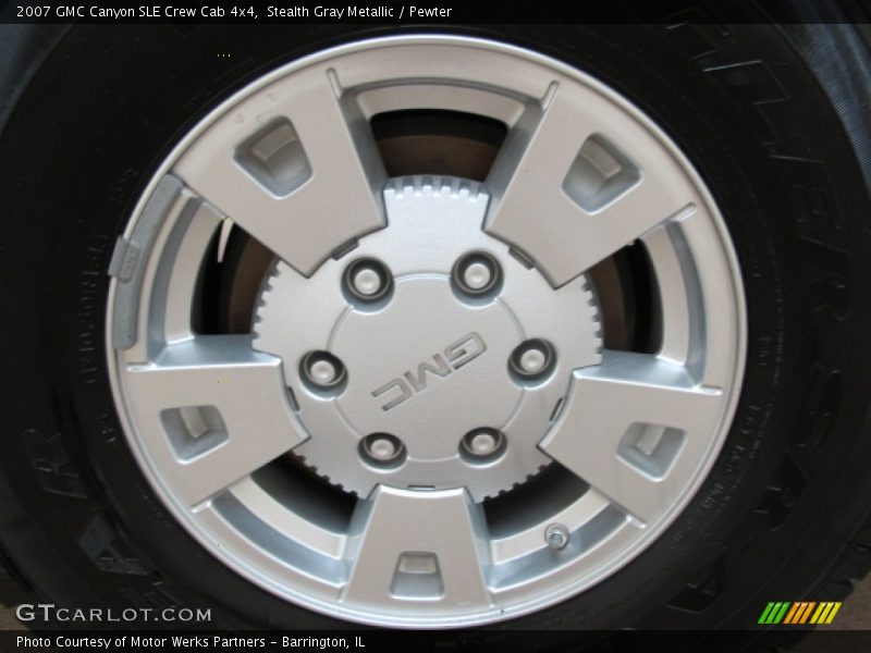 Stealth Gray Metallic / Pewter 2007 GMC Canyon SLE Crew Cab 4x4