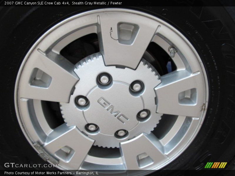 Stealth Gray Metallic / Pewter 2007 GMC Canyon SLE Crew Cab 4x4