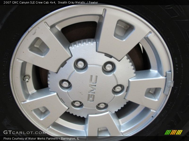 Stealth Gray Metallic / Pewter 2007 GMC Canyon SLE Crew Cab 4x4