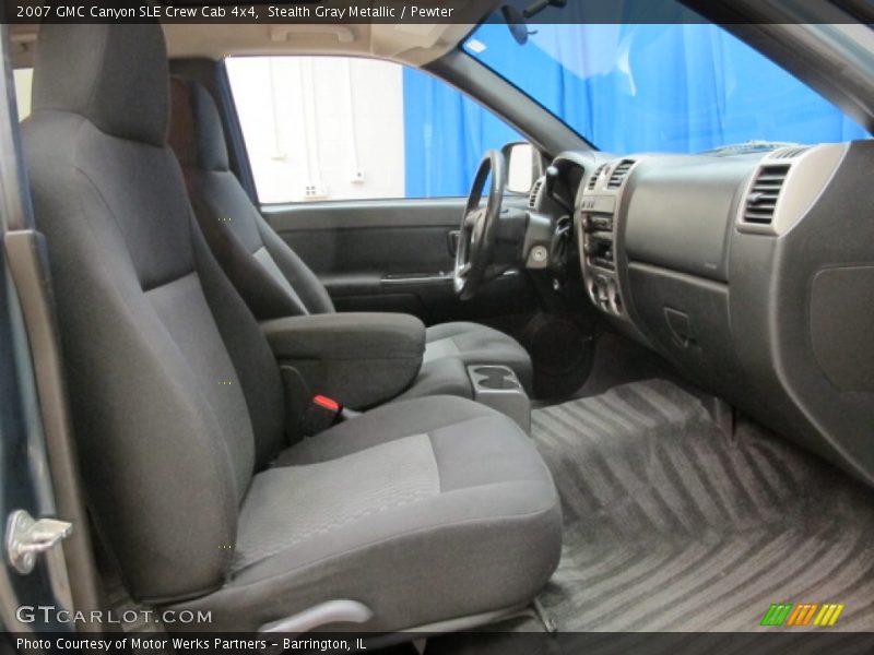 Stealth Gray Metallic / Pewter 2007 GMC Canyon SLE Crew Cab 4x4