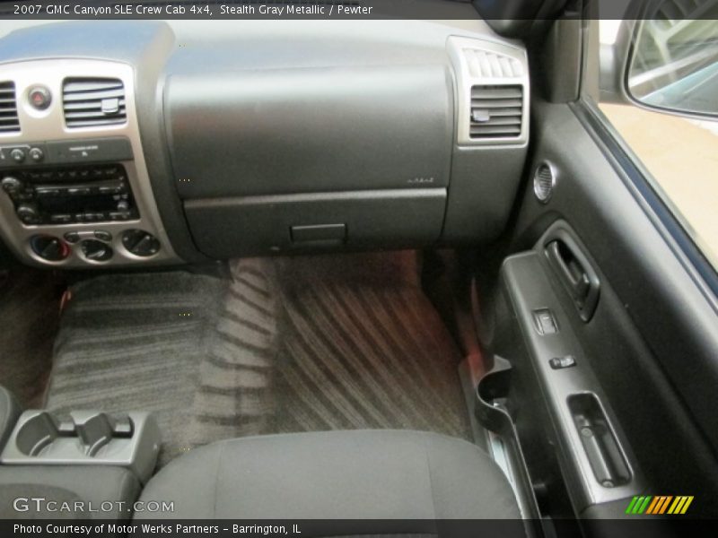 Stealth Gray Metallic / Pewter 2007 GMC Canyon SLE Crew Cab 4x4