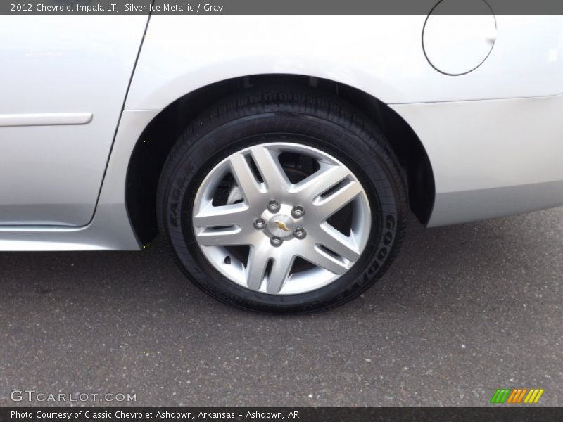 Silver Ice Metallic / Gray 2012 Chevrolet Impala LT