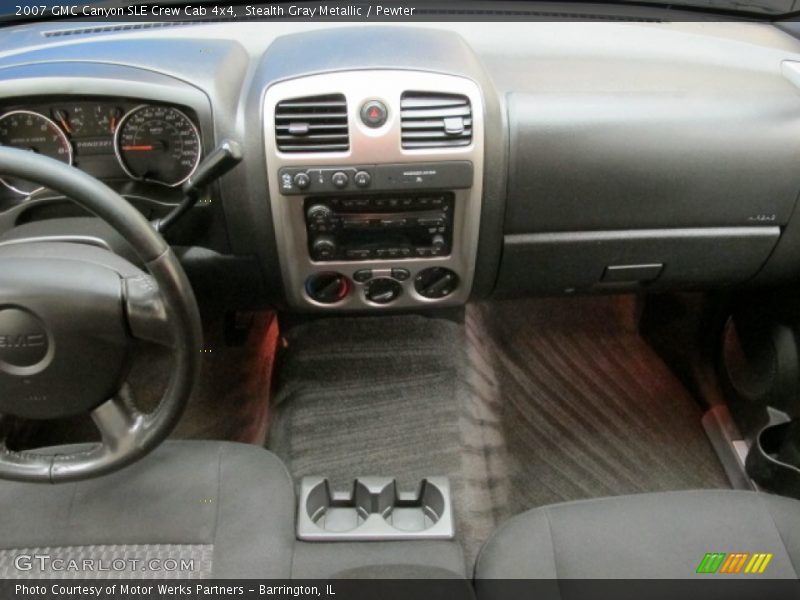 Stealth Gray Metallic / Pewter 2007 GMC Canyon SLE Crew Cab 4x4