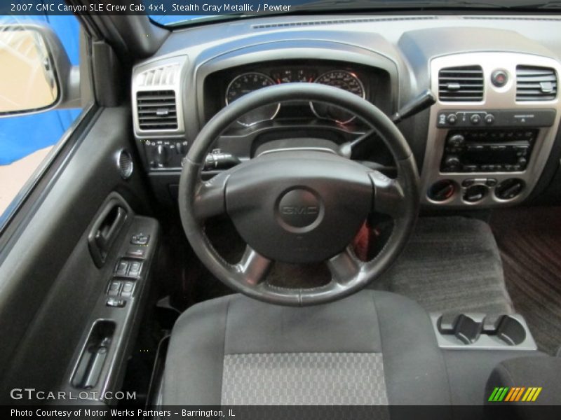 Stealth Gray Metallic / Pewter 2007 GMC Canyon SLE Crew Cab 4x4