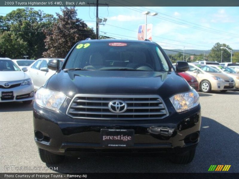 Black / Ash 2009 Toyota Highlander V6 4WD