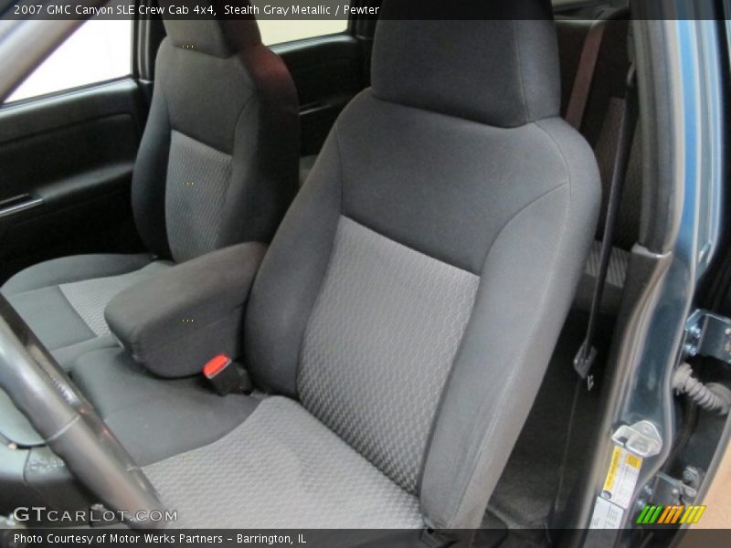 Stealth Gray Metallic / Pewter 2007 GMC Canyon SLE Crew Cab 4x4