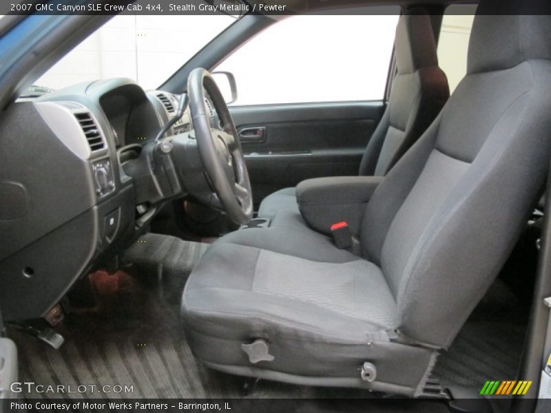 Stealth Gray Metallic / Pewter 2007 GMC Canyon SLE Crew Cab 4x4