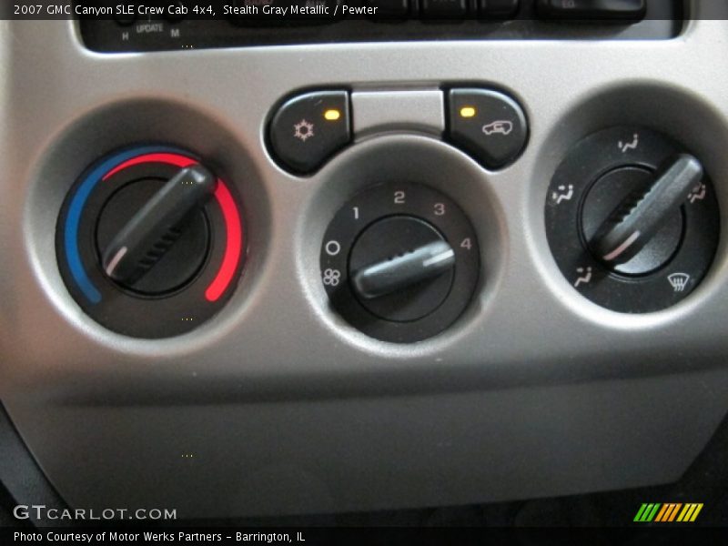 Stealth Gray Metallic / Pewter 2007 GMC Canyon SLE Crew Cab 4x4