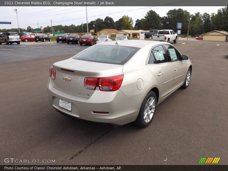 Champagne Silver Metallic / Jet Black 2013 Chevrolet Malibu ECO