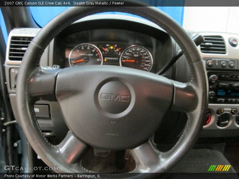 Stealth Gray Metallic / Pewter 2007 GMC Canyon SLE Crew Cab 4x4