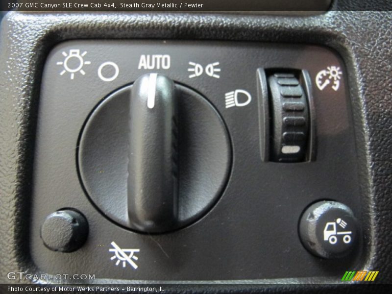 Stealth Gray Metallic / Pewter 2007 GMC Canyon SLE Crew Cab 4x4