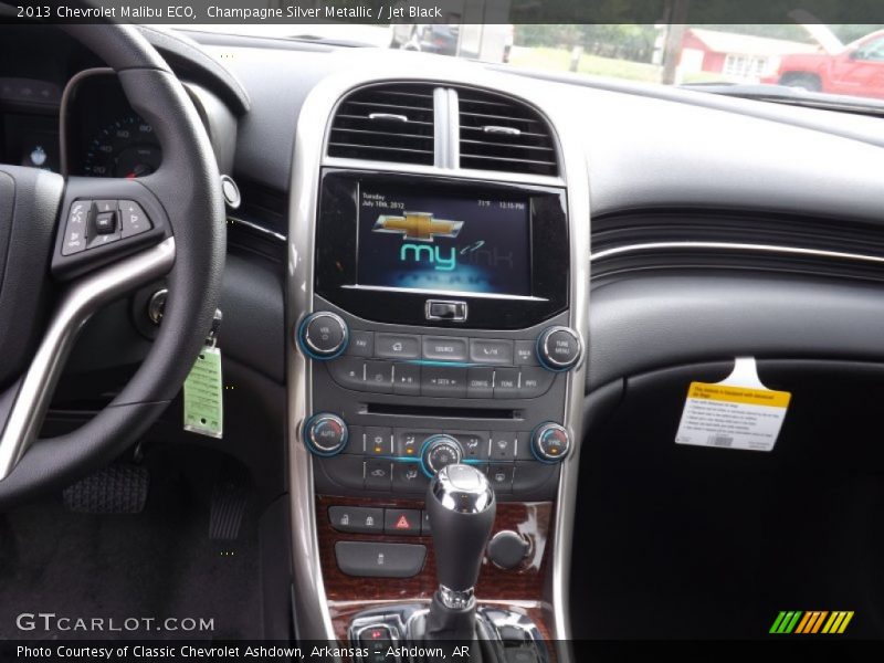 Champagne Silver Metallic / Jet Black 2013 Chevrolet Malibu ECO