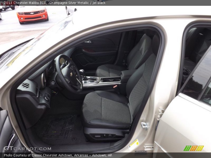 Champagne Silver Metallic / Jet Black 2013 Chevrolet Malibu ECO