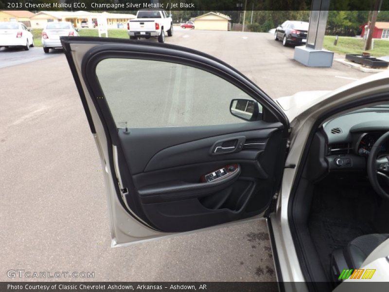 Champagne Silver Metallic / Jet Black 2013 Chevrolet Malibu ECO