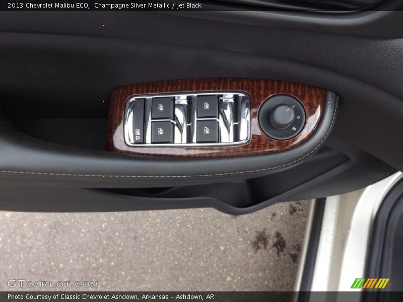Champagne Silver Metallic / Jet Black 2013 Chevrolet Malibu ECO